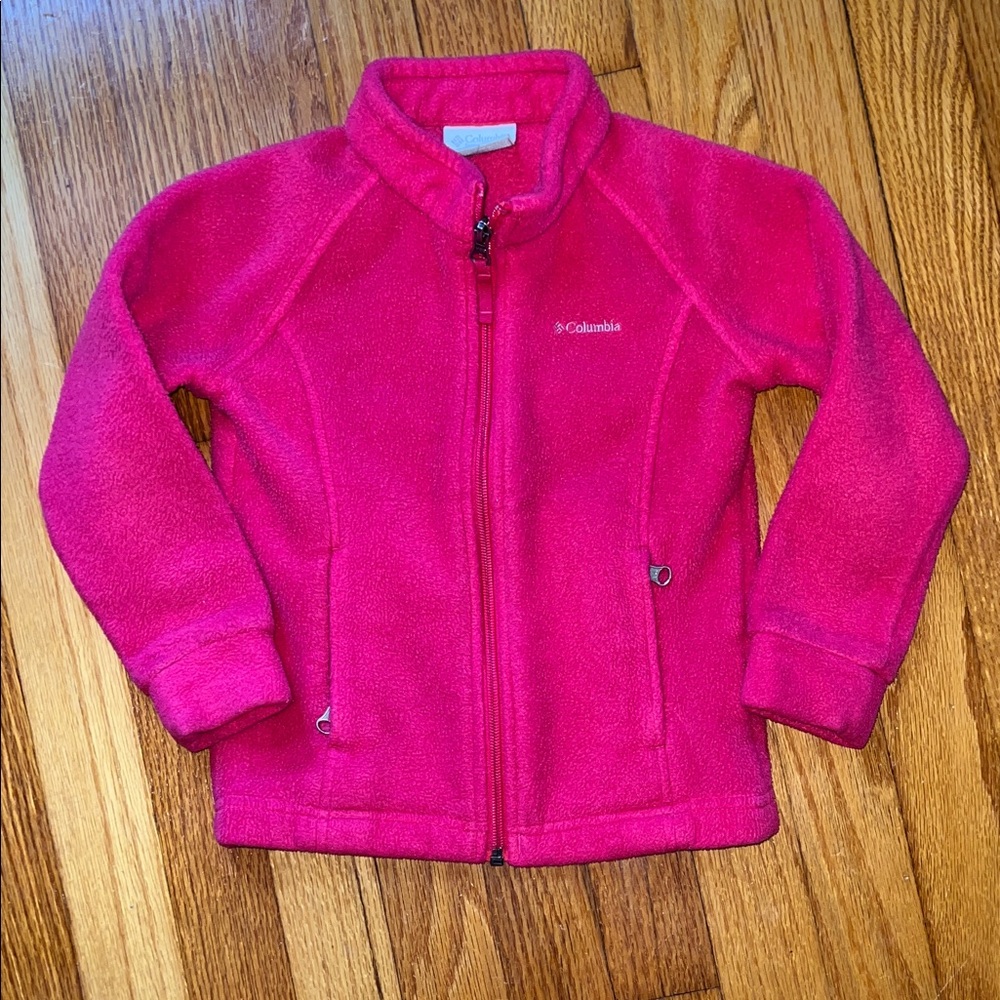 Columbia Vibrant Pink Fleece Jacket